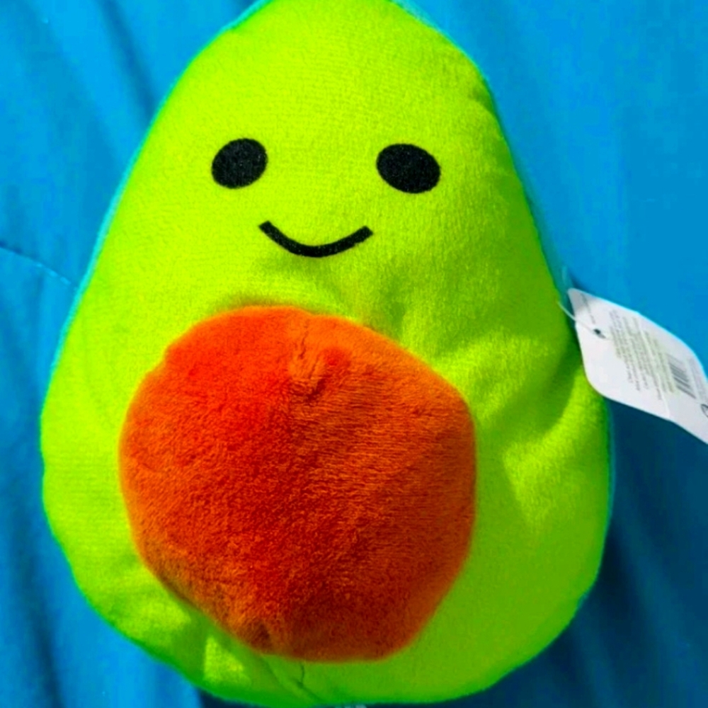 Goffa Avocado Plush Cute Kids Plush Stuffed Animal Green Toy Small Mini 7 Inches